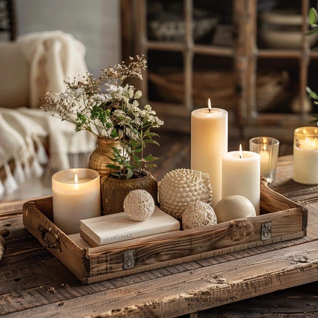Unlock Your Home's Charm: The Secret Power of a Wood Decor Tray. 1 Unlock Your Home's Charm: The Secret Power of a Wood Decor Tray.
