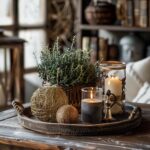 wood decor tray