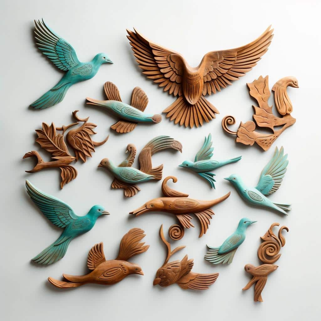 Unlock Nature's Elegance: Wood Birds Wall Decor Revealed. 3 Unlock Nature's Elegance: Wood Birds Wall Decor Revealed.