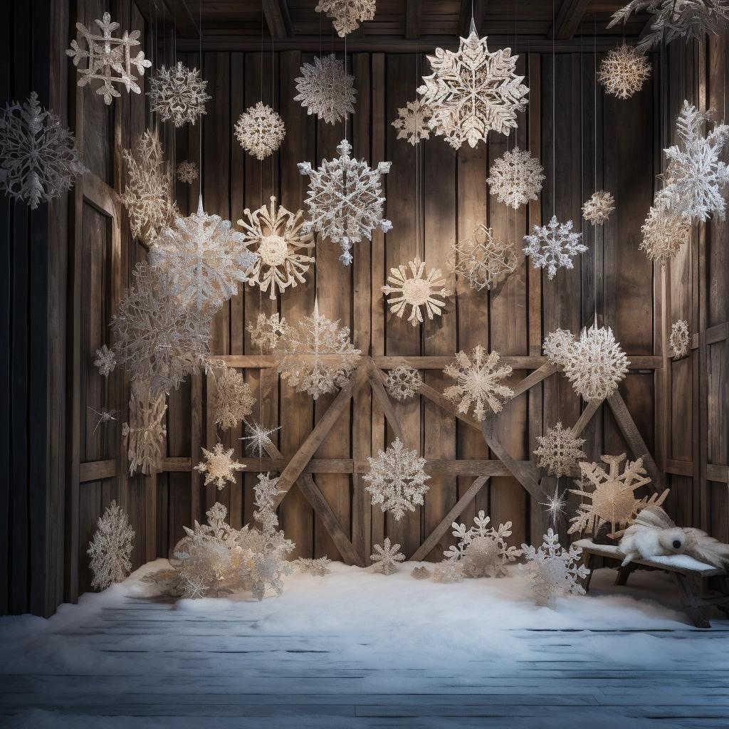 Transform Your Space with Enchanting Wooden Snowflake Decorations. 1 Transform Your Space with Enchanting Wooden Snowflake Decorations.