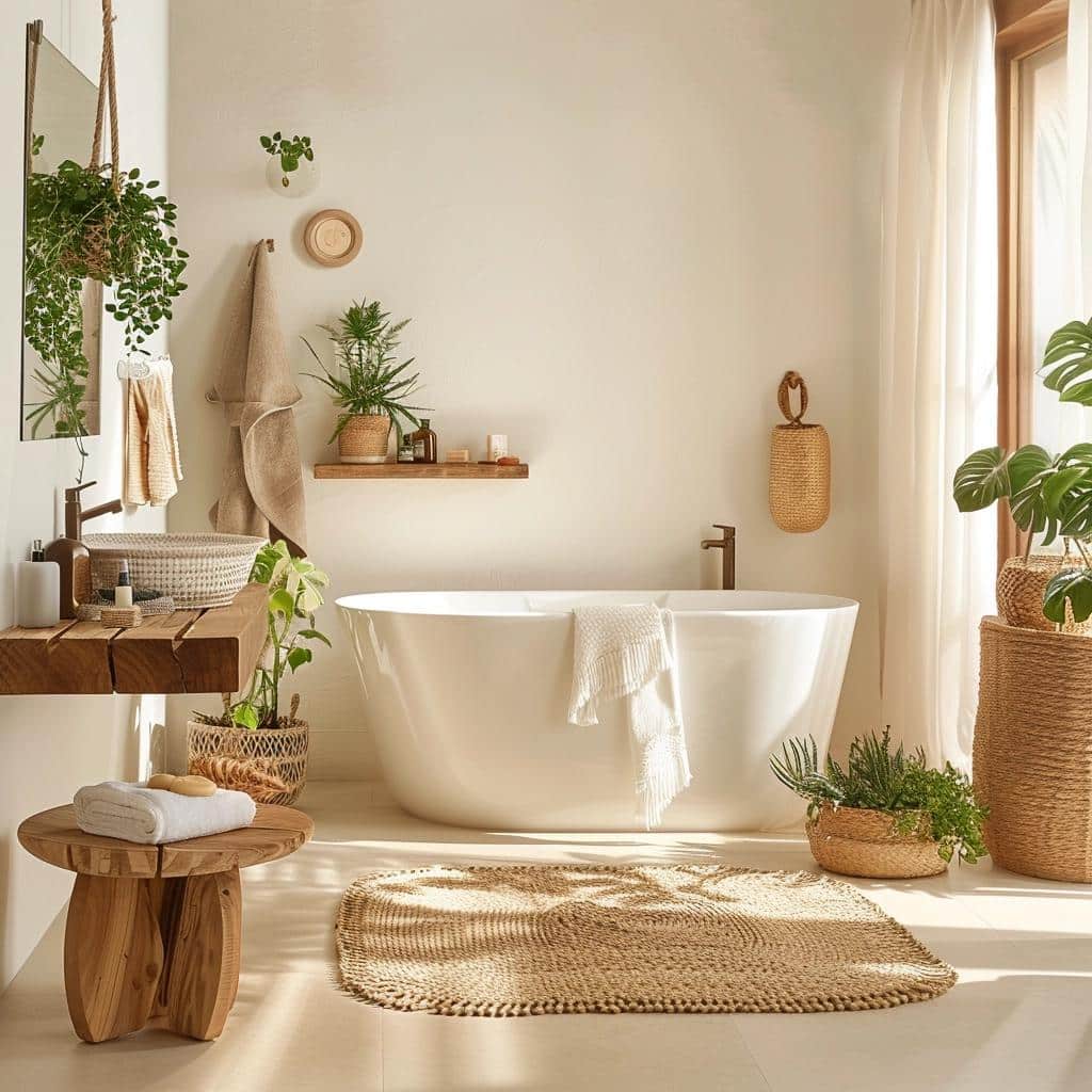 BOHO BATHROOM IDEAS THAT WILL TRANSFORM YOUR SPACE INTO AN OASIS OF TRANQUILITY. 1 BOHO BATHROOM IDEAS THAT WILL TRANSFORM YOUR SPACE INTO AN OASIS OF TRANQUILITY.