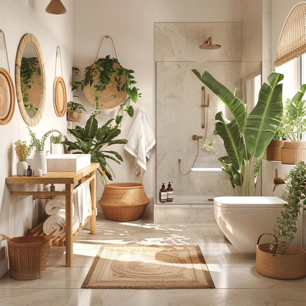 BOHO BATHROOM IDEAS THAT WILL TRANSFORM YOUR SPACE INTO AN OASIS OF TRANQUILITY. 2 BOHO BATHROOM IDEAS THAT WILL TRANSFORM YOUR SPACE INTO AN OASIS OF TRANQUILITY.