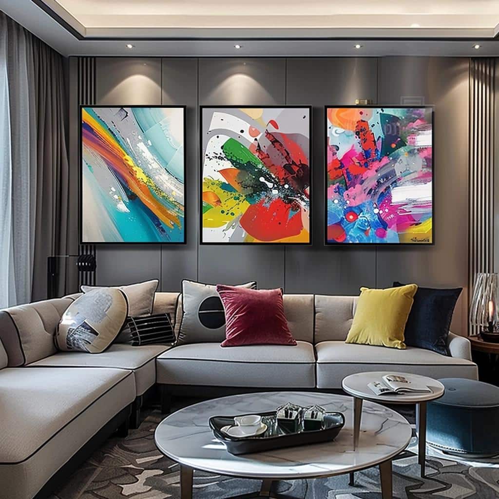 Breathtaking Modern Art Pieces That Transform Living Room Spaces. 1 Breathtaking Modern Art Pieces That Transform Living Room Spaces.