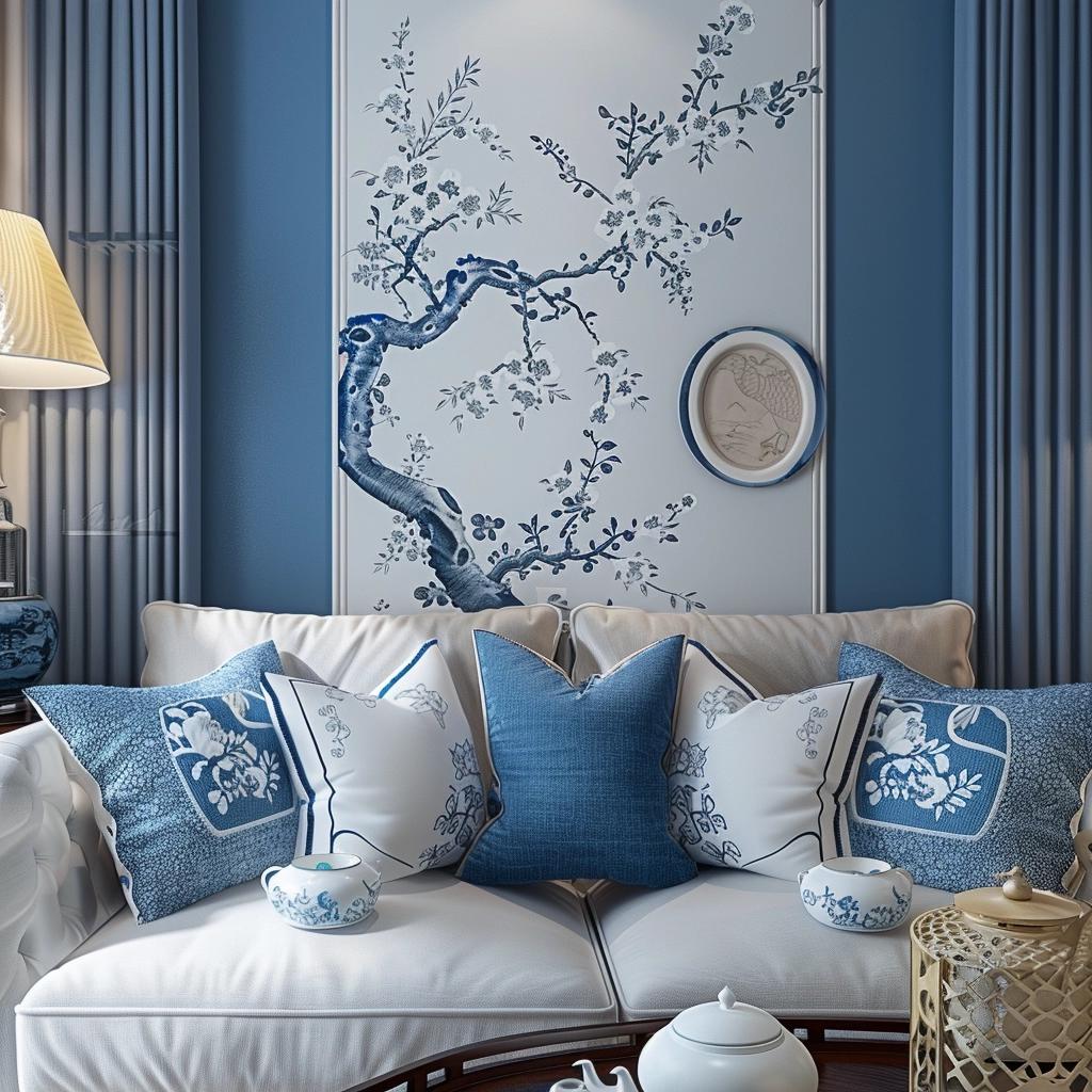 Captivating Blue and White Wall Decor Ideas to Transform Your Space. 4 Captivating Blue and White Wall Decor Ideas to Transform Your Space.