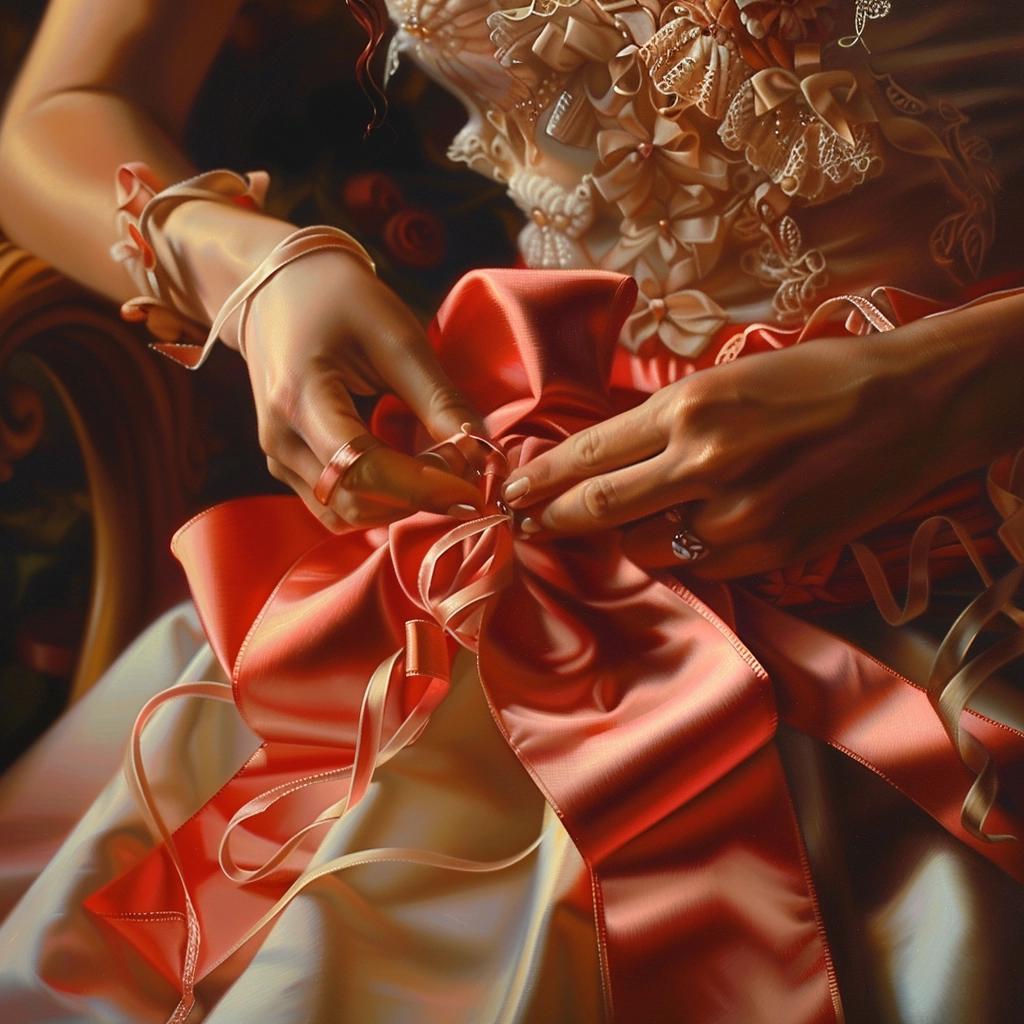 Captivating Crafts: The Enchanting Art of Bow-Making with Ribbon. 3 Captivating Crafts: The Enchanting Art of Bow-Making with Ribbon.