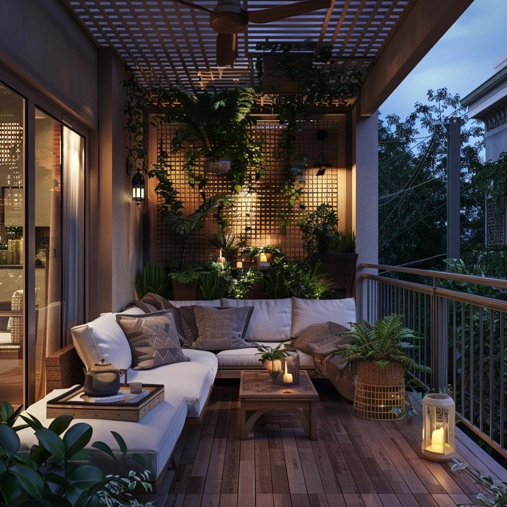 Creating a Chic and Inviting Balcony Space 1 Creating a Chic and Inviting Balcony Space