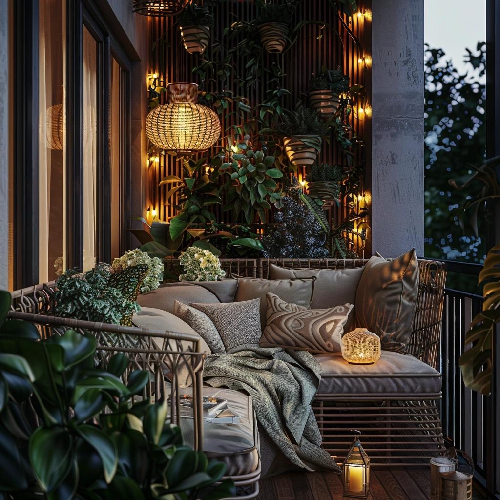 Creating a Chic and Inviting Balcony Space 2 Creating a Chic and Inviting Balcony Space