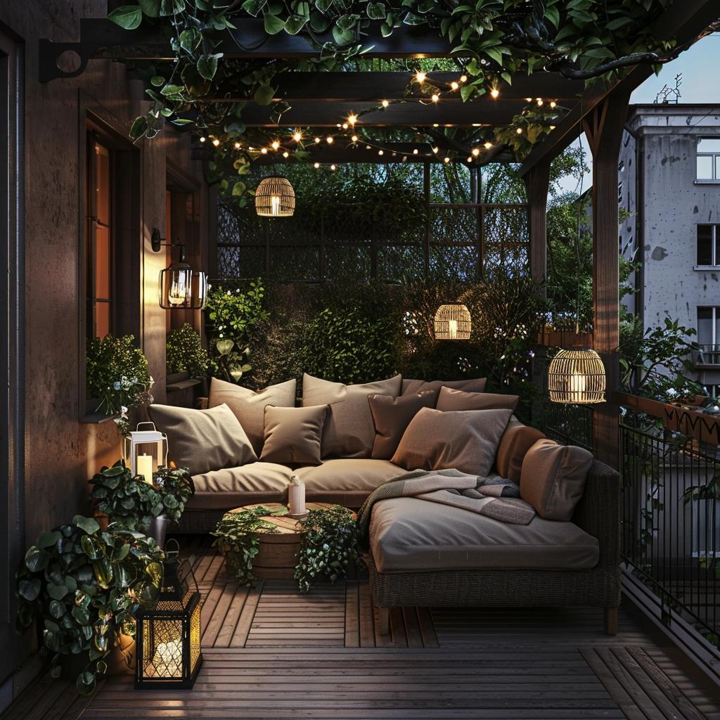 Creating a Chic and Inviting Balcony Space 3 Creating a Chic and Inviting Balcony Space