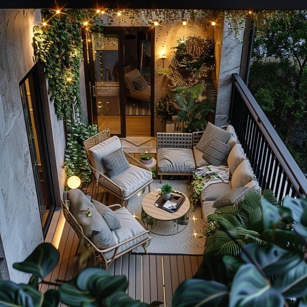 Creating a Chic and Inviting Balcony Space 4 Creating a Chic and Inviting Balcony Space