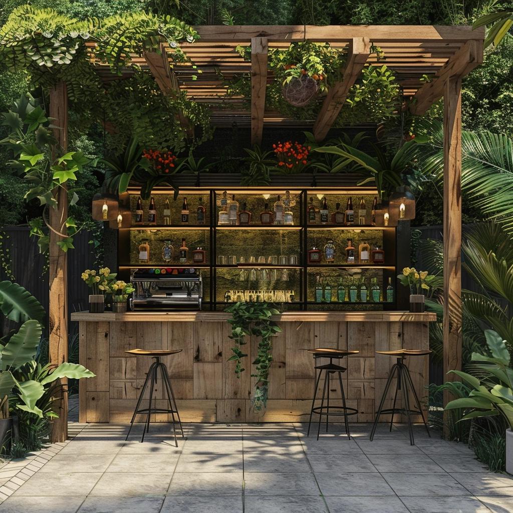 DIY Outdoor Bar Ideas for Spring Entertaining 2 DIY Outdoor Bar Ideas for Spring Entertaining
