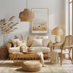 Decorating with Indoor Rattan Furniture for Relaxed Elegance in the Living Room