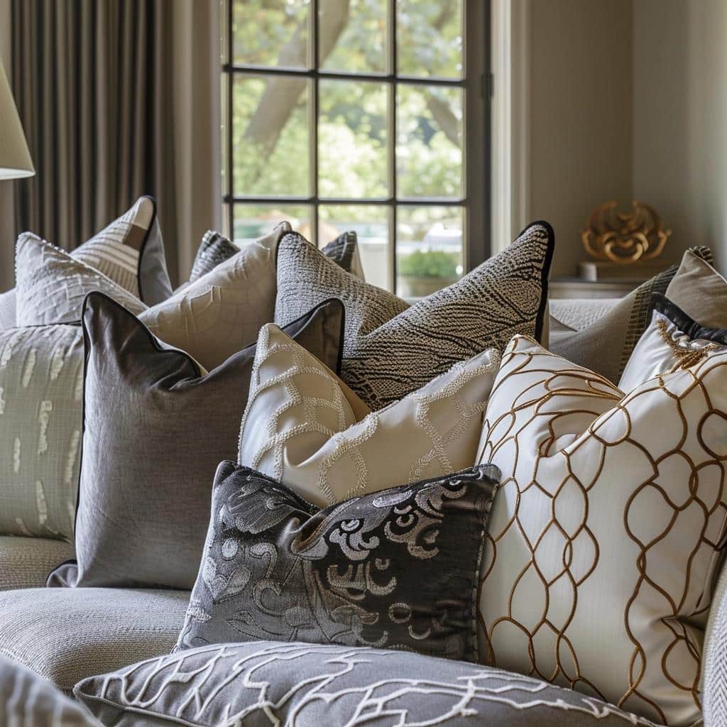 Decorative Euro Pillows to Enhance Your Living Room's Elegance 3 Decorative Euro Pillows to Enhance Your Living Room's Elegance