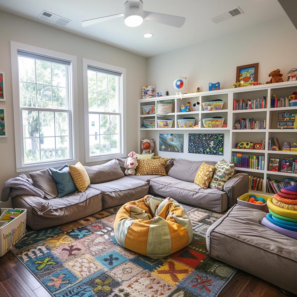 Designing a Kid-Friendly Living Room
