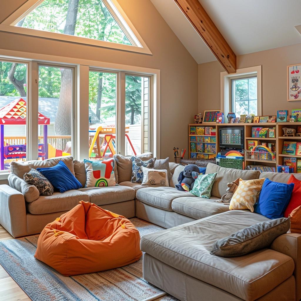 Designing a Kid-Friendly Living Room
