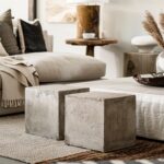 Discover the Captivating Allure of Concrete End Tables for Your Living Room Oasis.