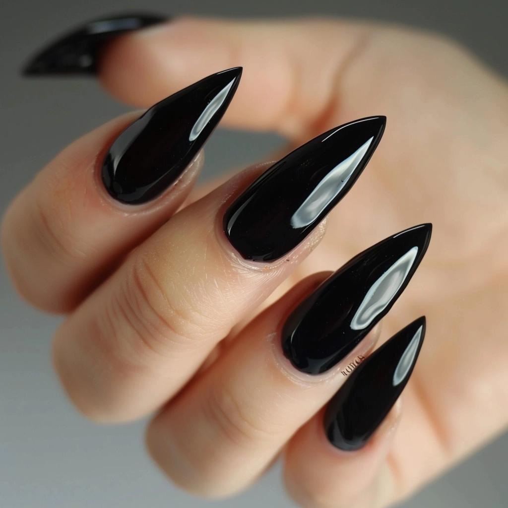 Discover the Captivating Power of Short Stiletto Nails. 2 Discover the Captivating Power of Short Stiletto Nails.