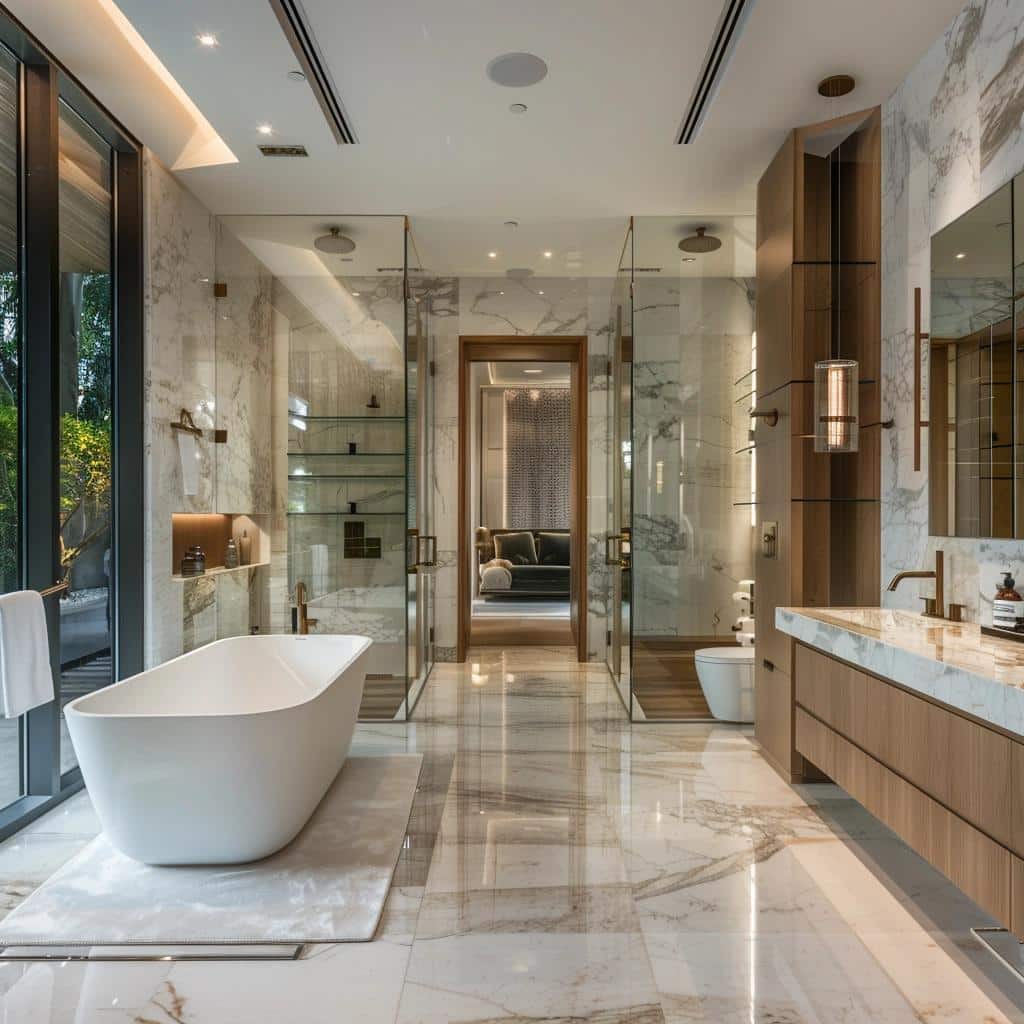 Discover the Lavish Realm of Luxury Master Bathroom Ideas That Will Captivate Your Senses. 1 Discover the Lavish Realm of Luxury Master Bathroom Ideas That Will Captivate Your Senses.