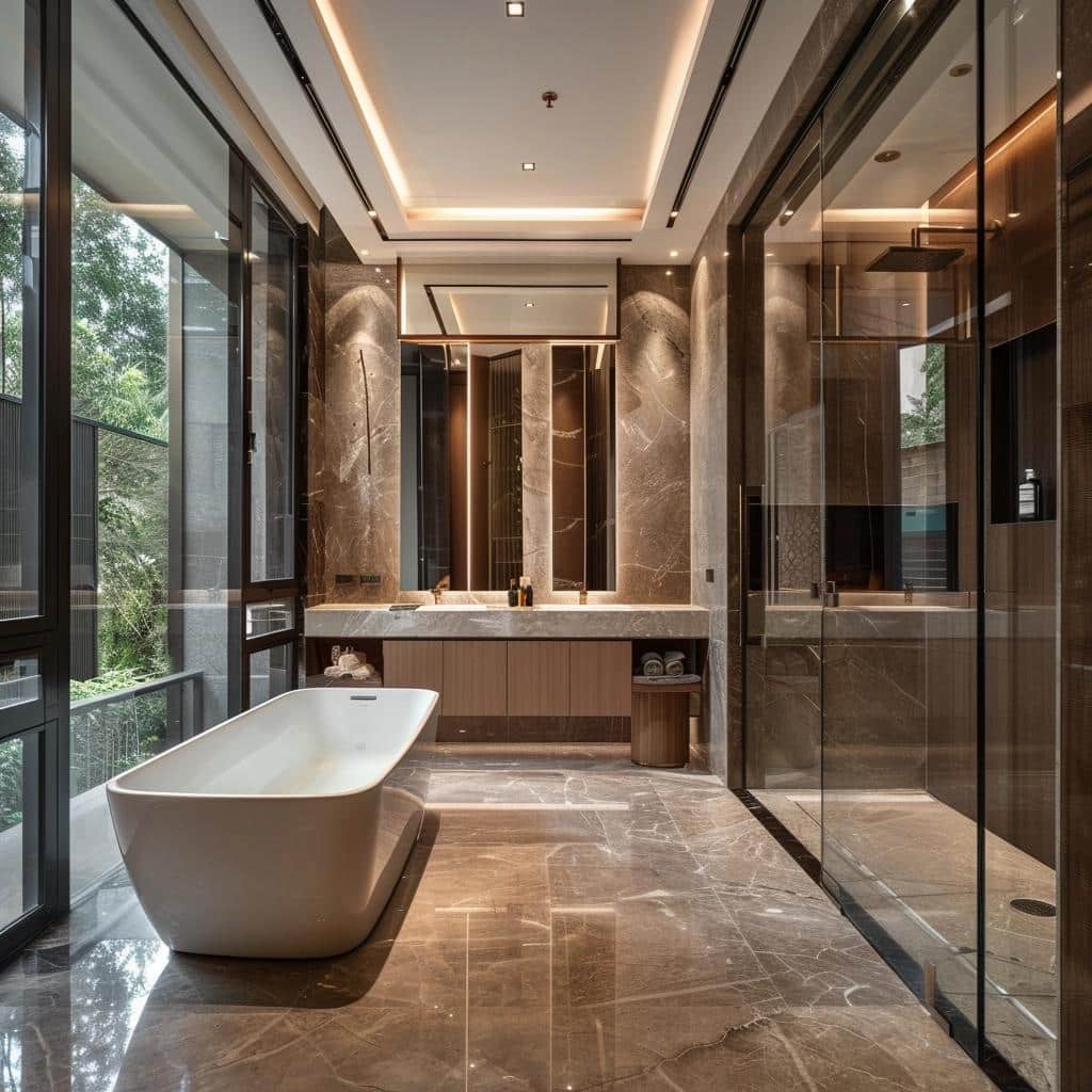 Discover the Lavish Realm of Luxury Master Bathroom Ideas That Will Captivate Your Senses. 3 Discover the Lavish Realm of Luxury Master Bathroom Ideas That Will Captivate Your Senses.