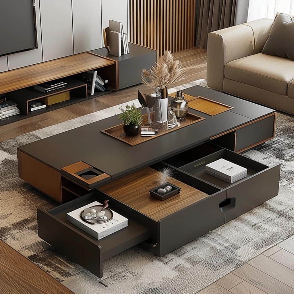 Functional Living Room Table Sets with Storage Solutions 3 Functional Living Room Table Sets with Storage Solutions