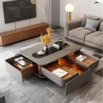 Functional Living Room Table Sets with Storage Solutions