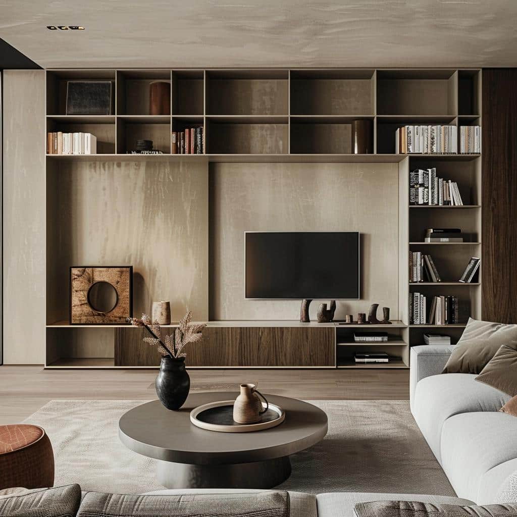 Functional Modern Living Room Shelving Solutions 3 Functional Modern Living Room Shelving Solutions