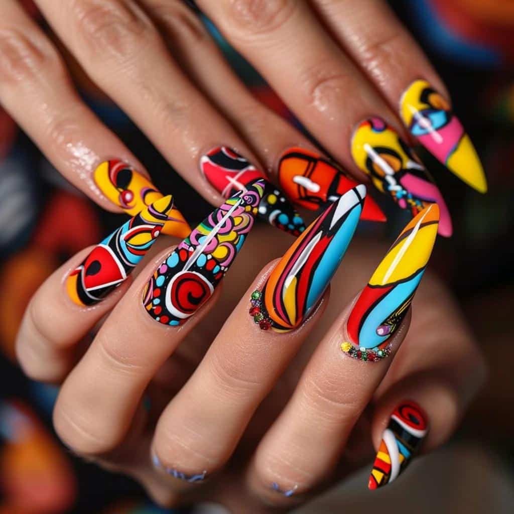 HEADLINE-WORTHY MANICURES THAT WILL MAKE YOUR NAILS SASSY AND FIERCE. 1 HEADLINE-WORTHY MANICURES THAT WILL MAKE YOUR NAILS SASSY AND FIERCE.