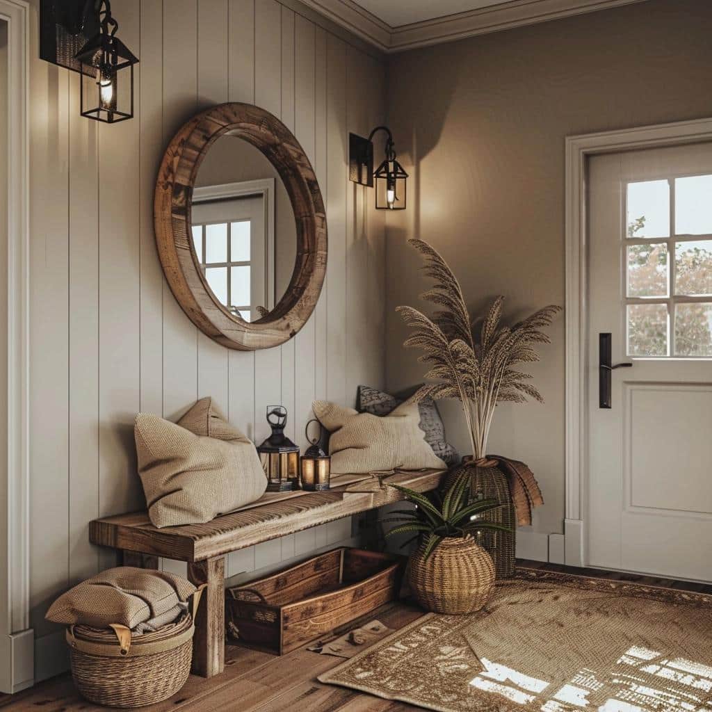 How to Style Your Entryway with Rustic Charm 2 How to Style Your Entryway with Rustic Charm