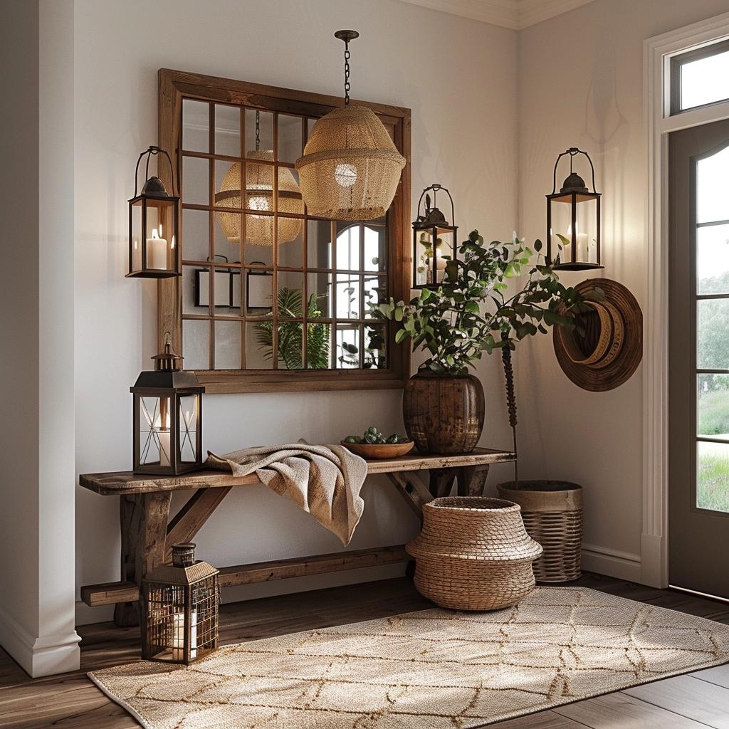 How to Style Your Entryway with Rustic Charm 3 How to Style Your Entryway with Rustic Charm