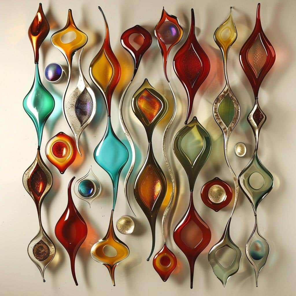 Mesmerizing Blown Glass Wall Decor Elevate Your Space with Captivating 