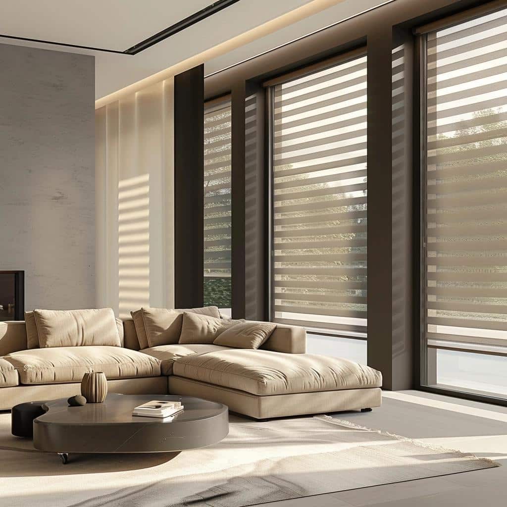 Modern Window Blinds for Contemporary Living Rooms and View Enhancement 3 Modern Window Blinds for Contemporary Living Rooms and View Enhancement