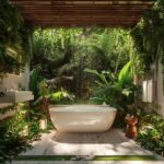 Outdoor Bathroom Ideas That Will Elevate Your Backyard Oasis.
