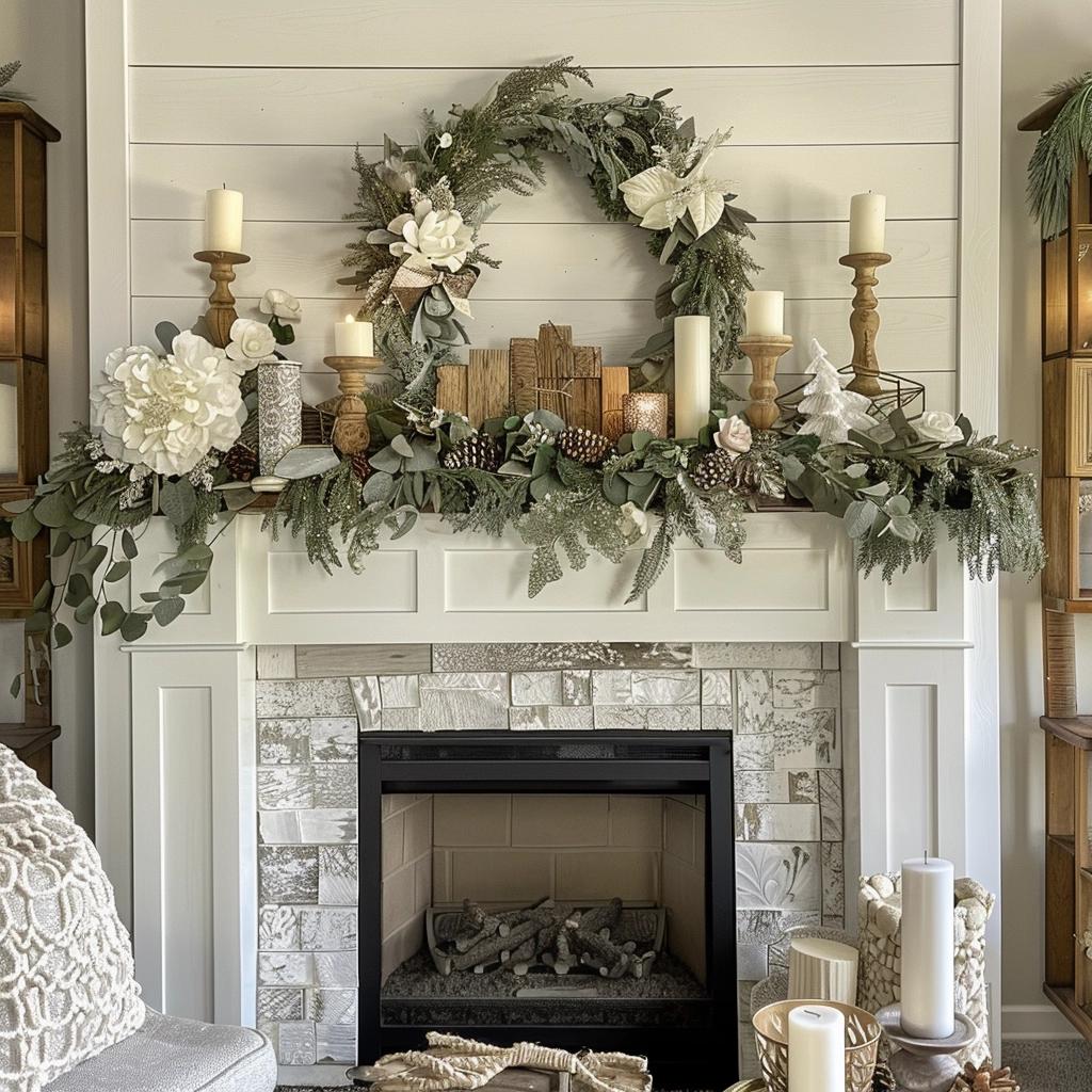 Styling Your Fireplace Mantel for Every Season