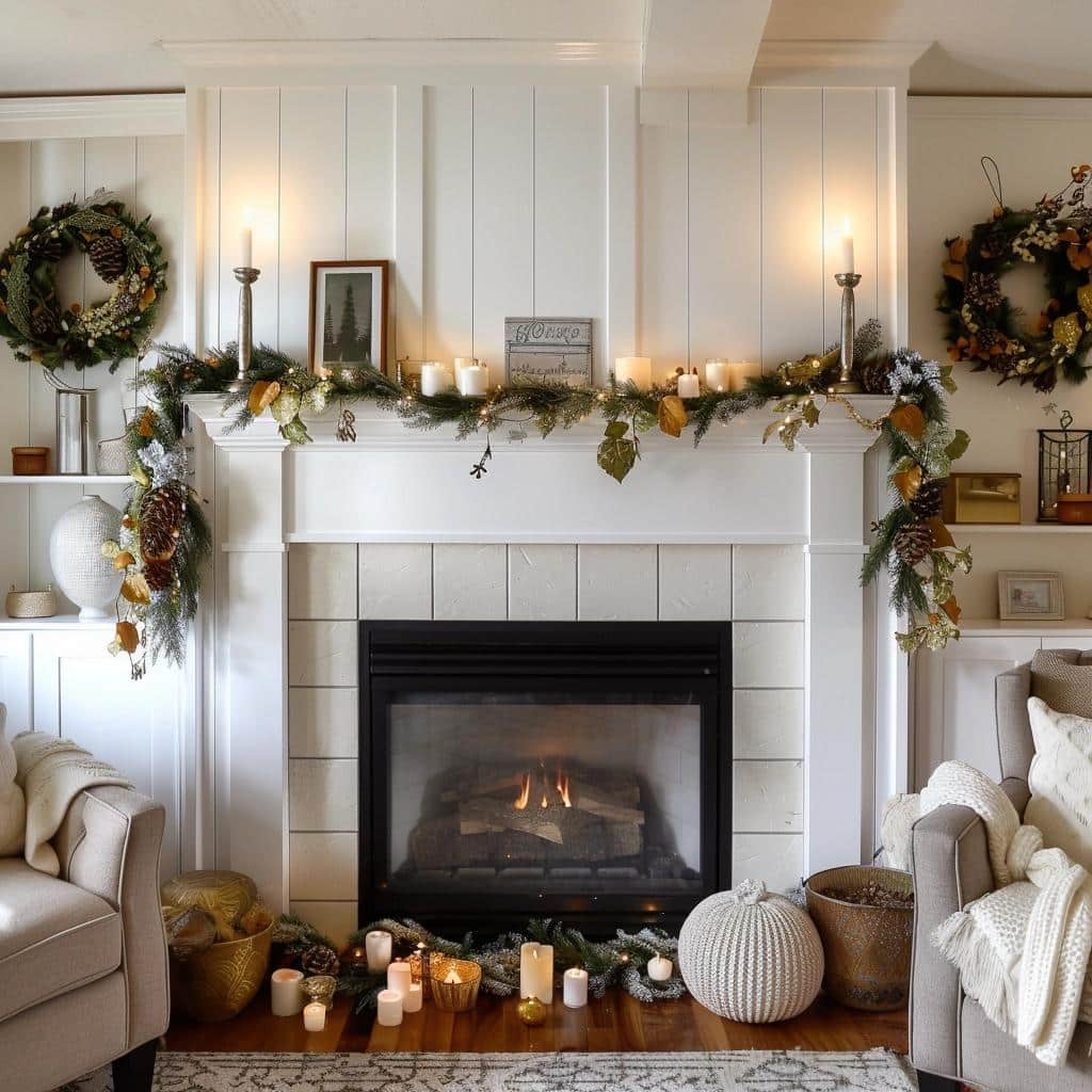 Styling Your Fireplace Mantel for Every Season