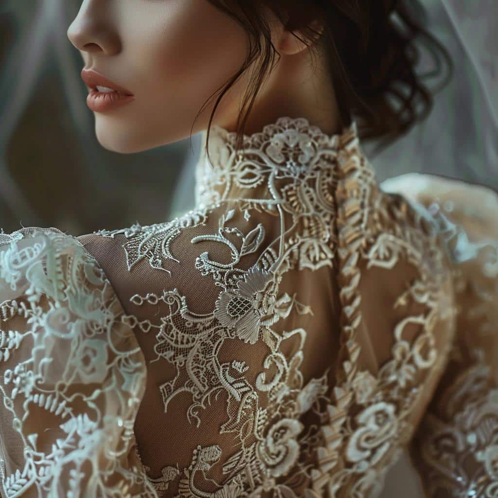 The Alluring Secret Behind This Captivating Lace Midi Dress. 1 The Alluring Secret Behind This Captivating Lace Midi Dress.