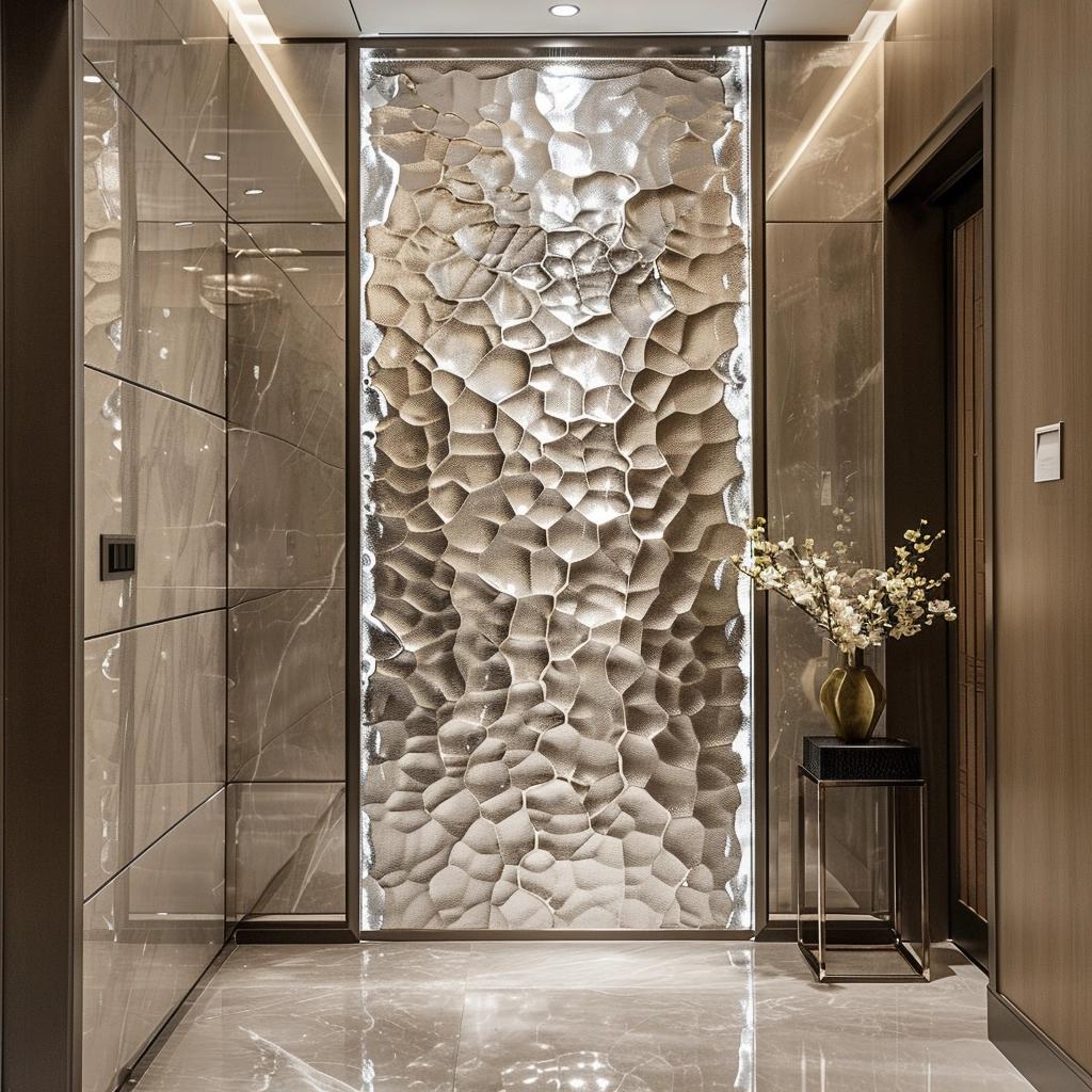 The Chrome Wall Décor That Will Leave Your Guests Mesmerized. 2 The Chrome Wall Décor That Will Leave Your Guests Mesmerized.