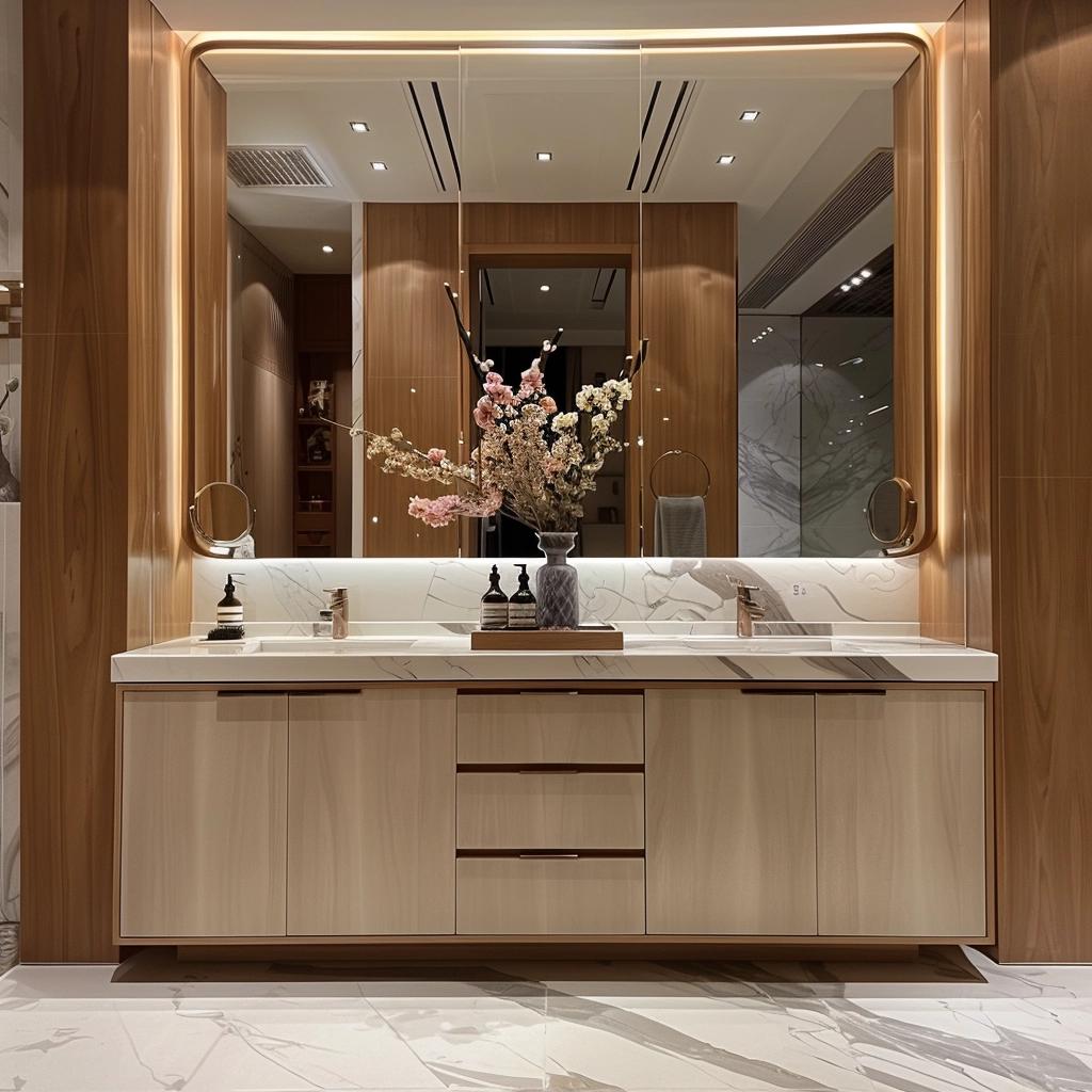 This Custom-Made Bathroom Vanity Will Amaze You. 1 This Custom-Made Bathroom Vanity Will Amaze You.