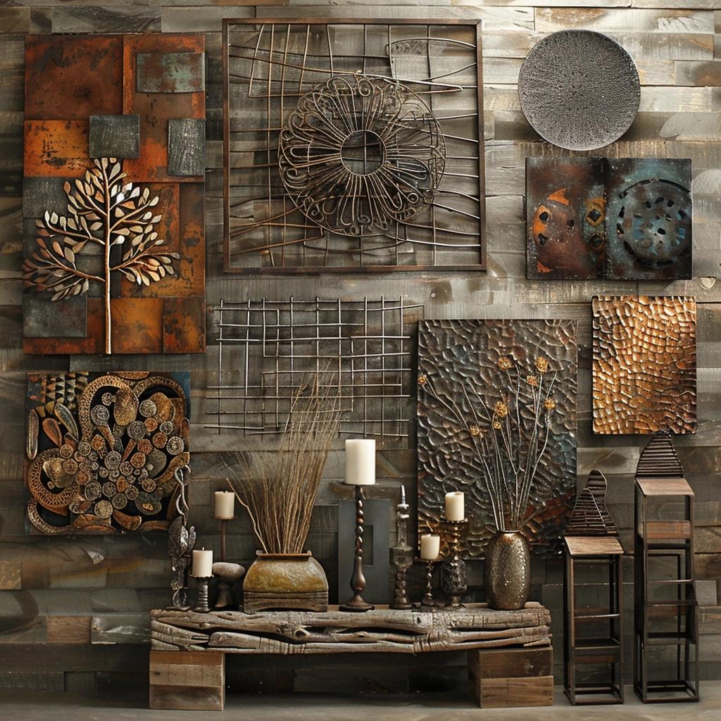 Uncover the Captivating Charm of Rustic Metal Wall Decor. 3 Uncover the Captivating Charm of Rustic Metal Wall Decor.