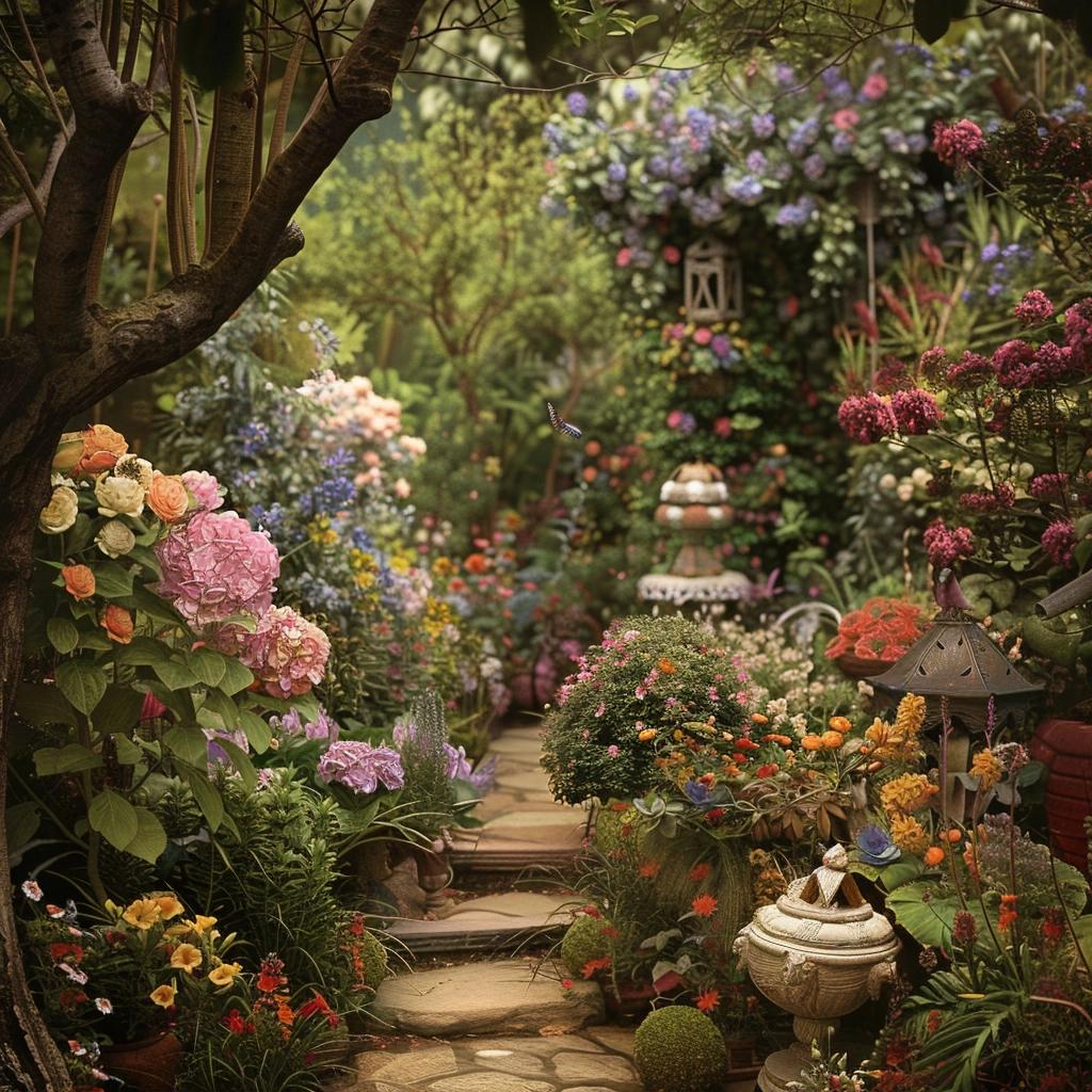 Uncover the Enchanting Secrets of Vintage Garden Ideas.