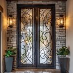 Uncover the Hidden Beauty: Decorative Glass Storm Doors That'll Captivate Your Senses.