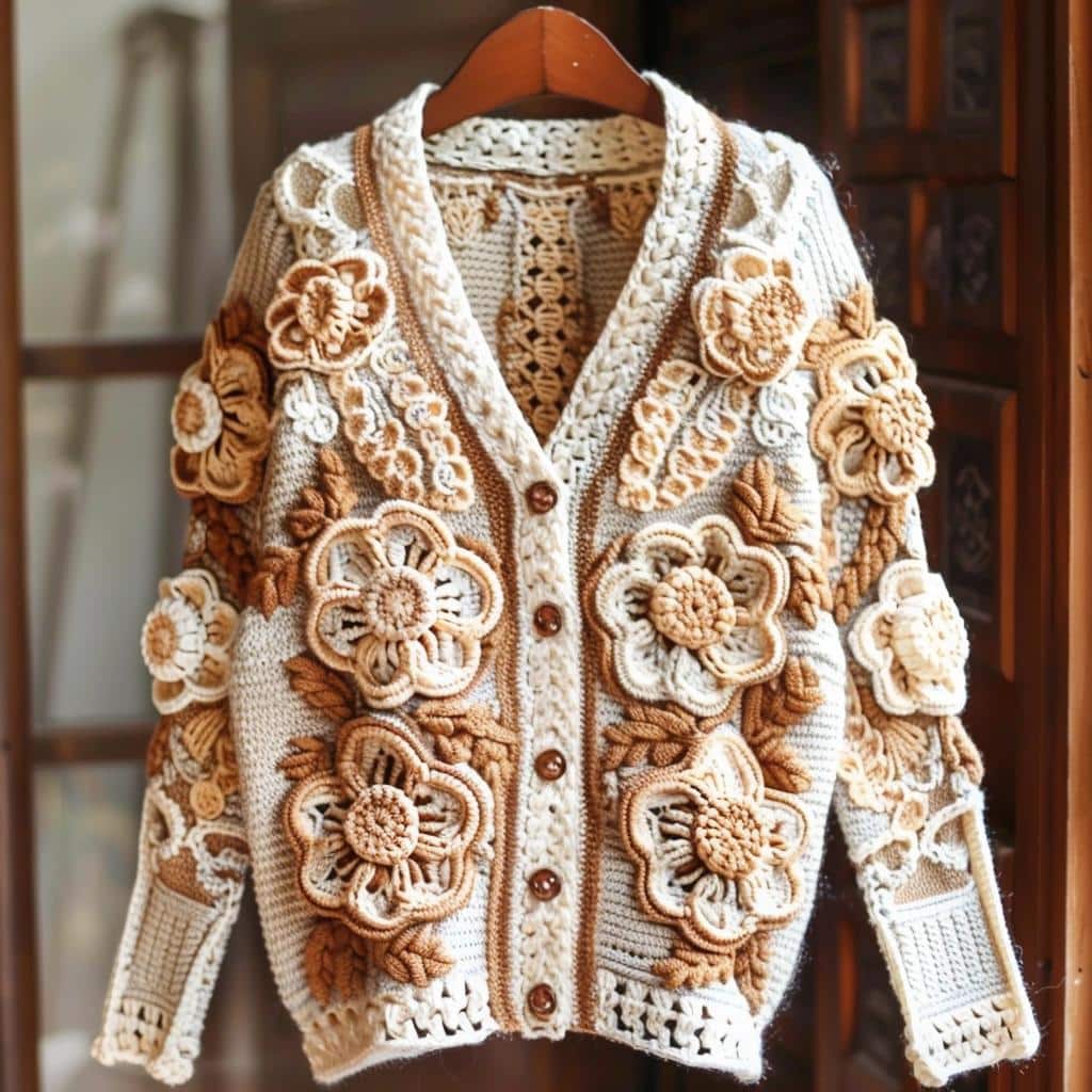 Uncover the Secrets of Crocheting: Unlock the Free Cardigan Pattern that Will Leave You Captivated. 3 Uncover the Secrets of Crocheting: Unlock the Free Cardigan Pattern that Will Leave You Captivated.