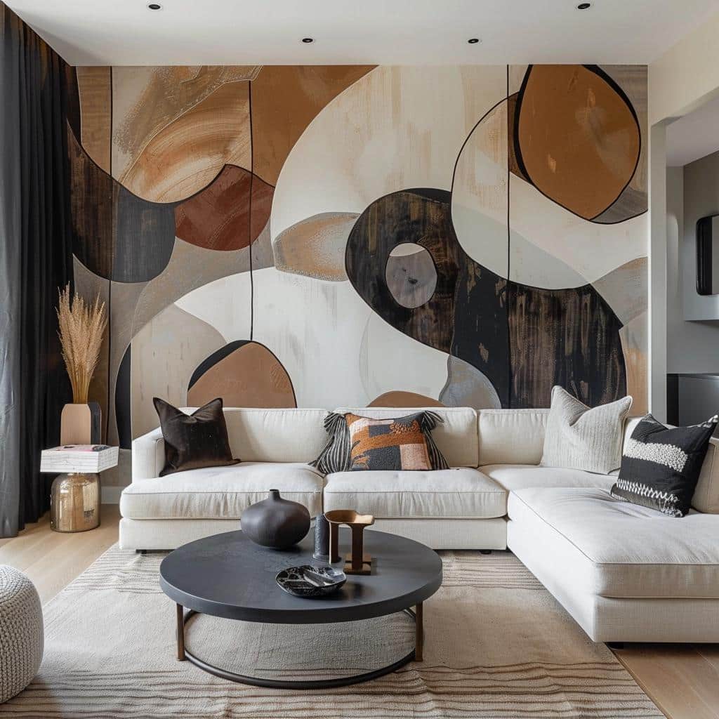 Uncovering the Art of Accent Walls: Transforming Living Spaces with Modern Wallpaper. 3 Uncovering the Art of Accent Walls: Transforming Living Spaces with Modern Wallpaper.