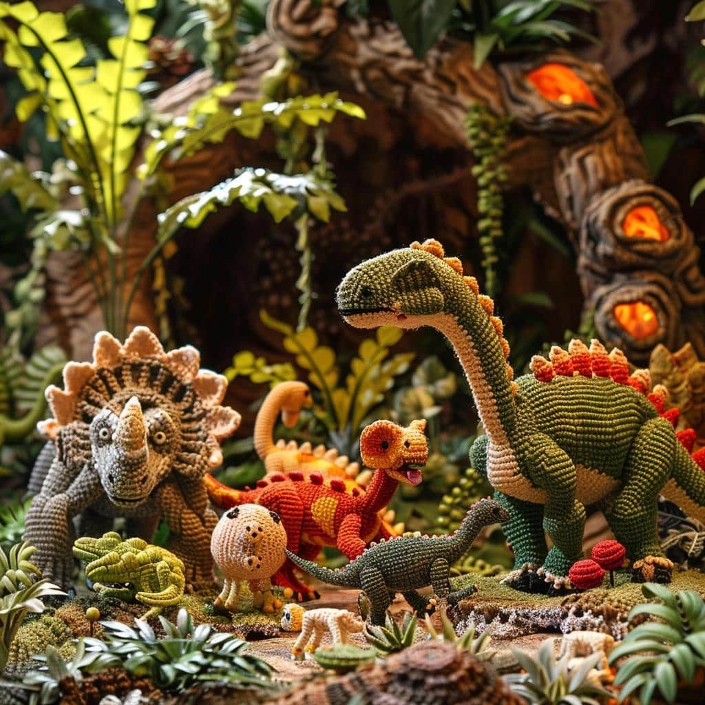 Unleash the Prehistoric Charm: Mastering the Art of Crocheting Captivating Dinosaur Figurines. 3 Unleash the Prehistoric Charm: Mastering the Art of Crocheting Captivating Dinosaur Figurines.