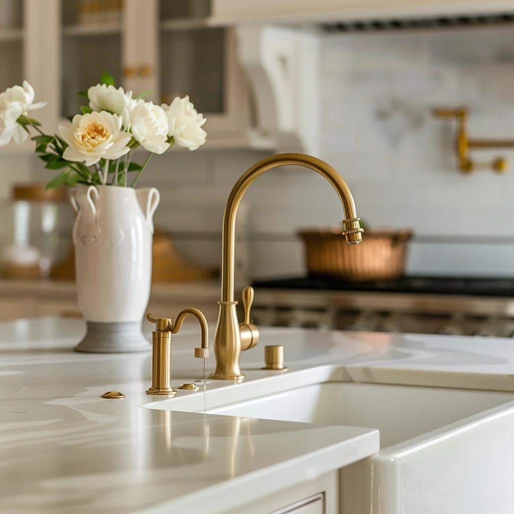 Unlock the Allure of Aged Brass: Elevating Your Kitchen Faucet to Timeless Elegance. 2 Unlock the Allure of Aged Brass: Elevating Your Kitchen Faucet to Timeless Elegance.