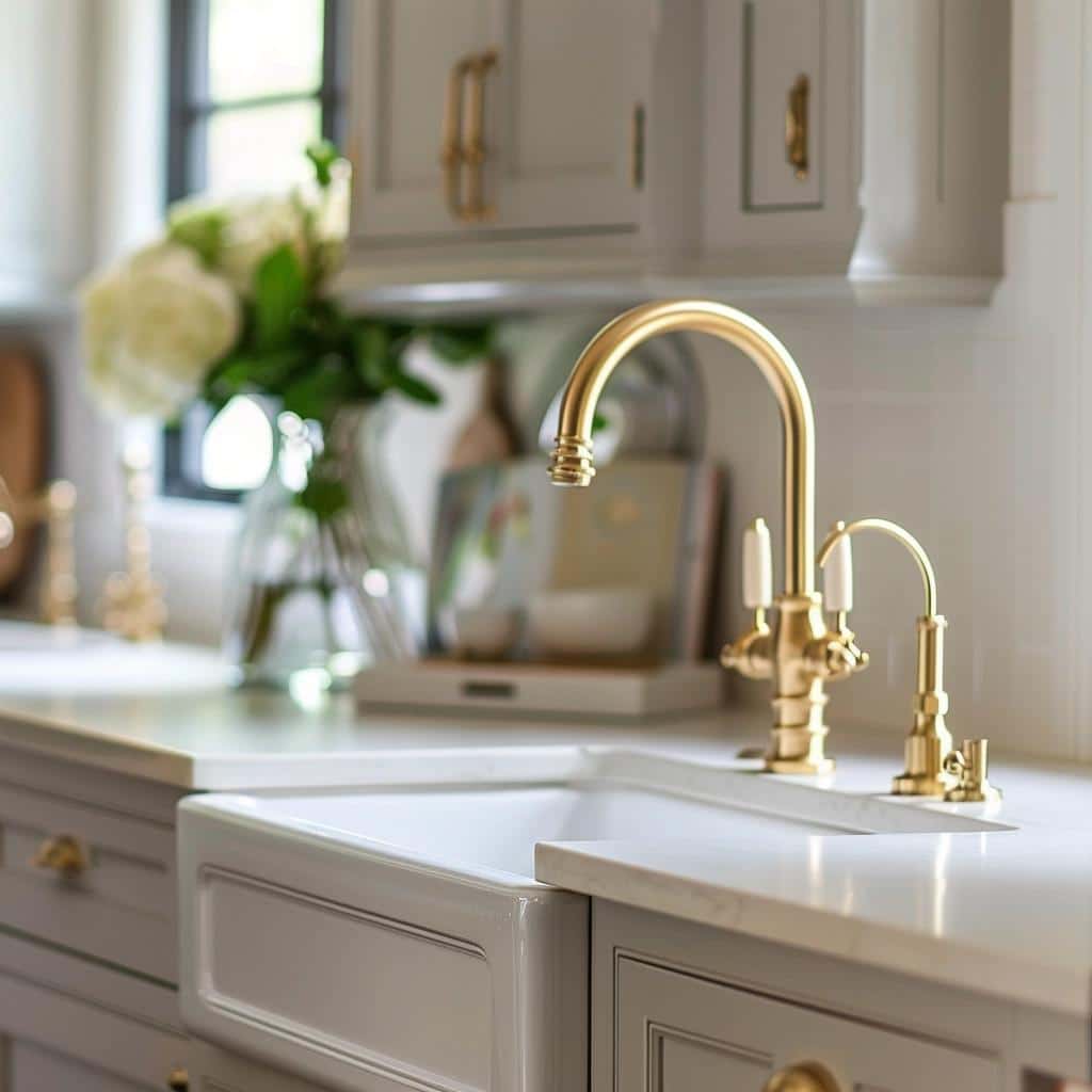 Unlock the Allure of Aged Brass: Elevating Your Kitchen Faucet to Timeless Elegance. 3 Unlock the Allure of Aged Brass: Elevating Your Kitchen Faucet to Timeless Elegance.