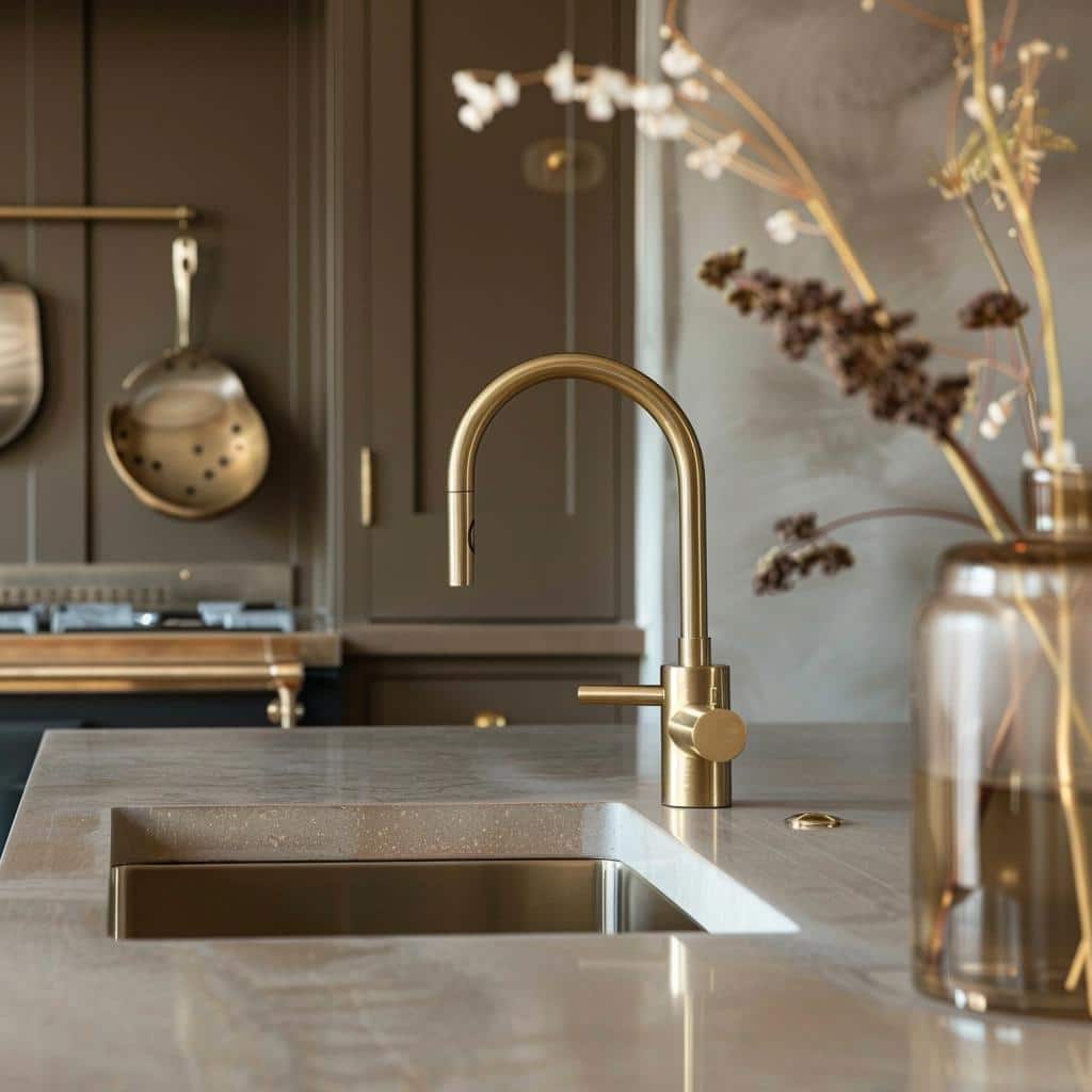 Unlock the Allure of Aged Brass: Elevating Your Kitchen Faucet to Timeless Elegance. 4 Unlock the Allure of Aged Brass: Elevating Your Kitchen Faucet to Timeless Elegance.