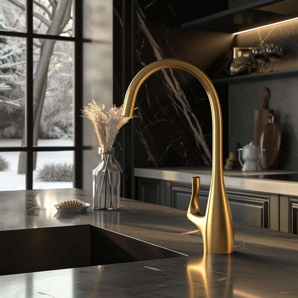 Unlock the Allure of Brass: A Kitchen Faucet Transformation That Will Captivate Your Senses. 1 Unlock the Allure of Brass: A Kitchen Faucet Transformation That Will Captivate Your Senses.