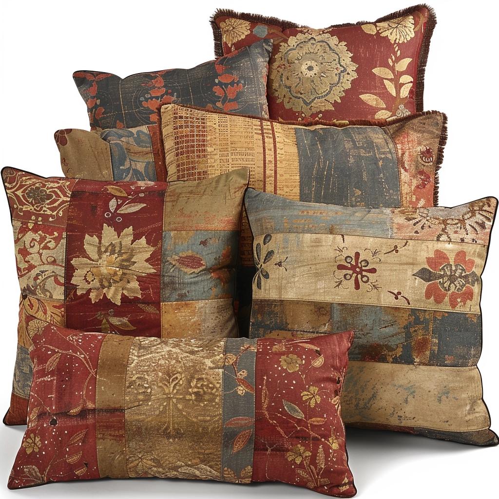 Unlock the Alluring Charm of Rust-Inspired Decorative Pillows. 1 Unlock the Alluring Charm of Rust-Inspired Decorative Pillows.