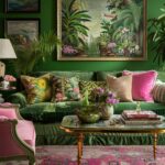 Unlock the Secret to a Captivating Green and Pink Living Room Transformation. Unlock the Secret to a Captivating Green and Pink Living Room Transformation.
