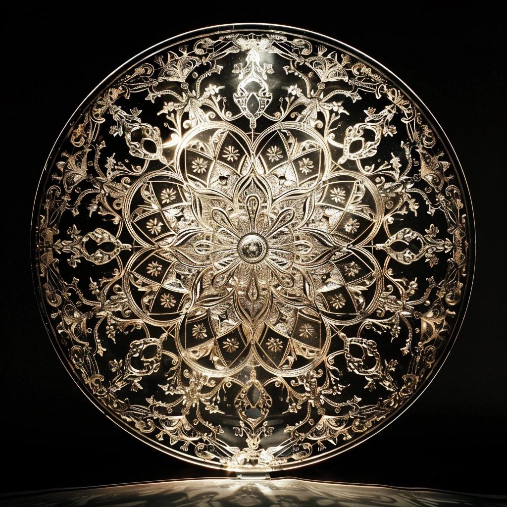 Unlock the Secrets Held Within: Unraveling the Mysteries of the Decorative Glass Plate. 2 Unlock the Secrets Held Within: Unraveling the Mysteries of the Decorative Glass Plate.