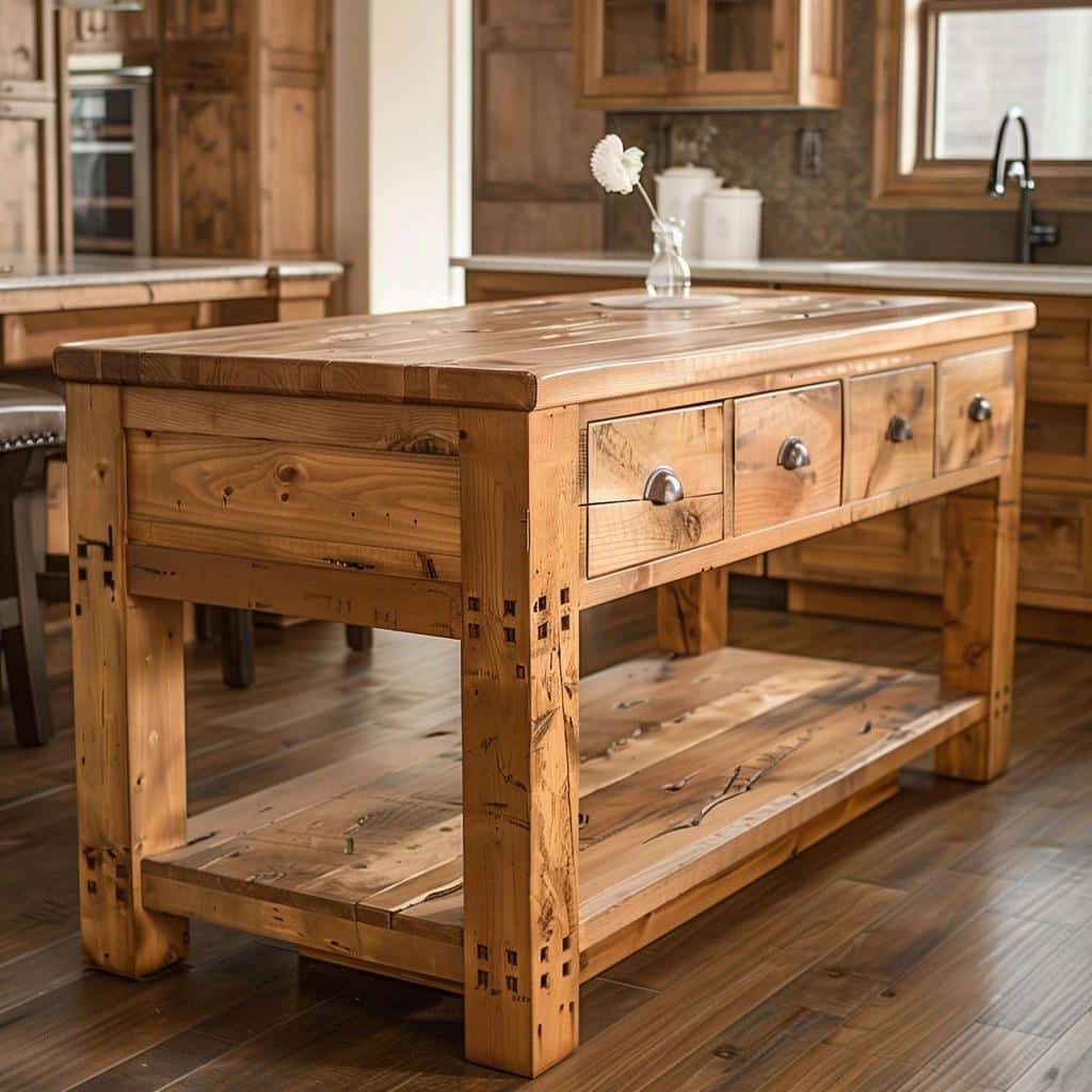 Unlock the Secrets of Crafting a Captivating Wood Kitchen Island! 1 Unlock the Secrets of Crafting a Captivating Wood Kitchen Island!